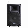 Oklahoma Sound Wireless PA System with Wireless Headset Microphone, 40 W, Black PRA8000PRA87